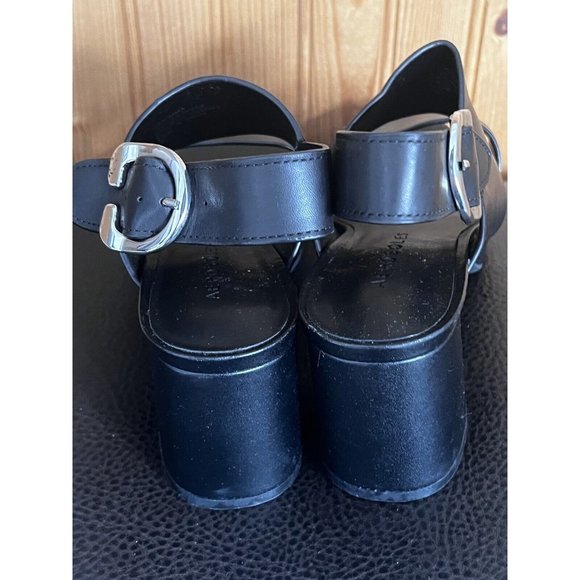 Aerosoles- Carimma Platform Black Sandal- SZ 4.5M - Picture 3 of 12